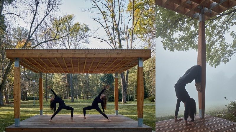 Yogapoint je inspirativním místem k relaxaci i cvičení v přírodě
